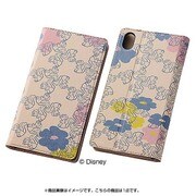 RT-DXZ4R/FW [Xperia Z4 SO-03G用 ディズニー・ノスタルジック・ブックレザー（合皮） フラワー]
