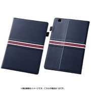 Xperia Z4 Tablet用 ブックレザー ネイビー/レッド・ホワイトライン RT-Z4TLC4/N
