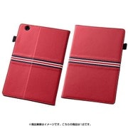 Xperia Z4 Tablet用 ブックレザー レッド/レッド・ネイビーライン RT-Z4TLC4/R