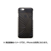 TR-JGIP144-MBK [iPhone 6/6s用 次元シリーズ 峰 3Dテクスチャー カードポケットケース 宵]