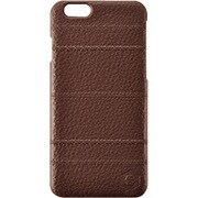 TR-JGIP144-LBR [iPhone 6/6s用 次元シリーズ 縫 3Dテクスチャー カードポケットケース 黒茶]