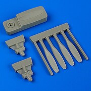 QIC48656 [1/48 C-45用プロペラーw/ツール （ICM用）]