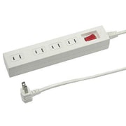集中スイッチ付節電タップ 6個口 2m 白 H612WH
