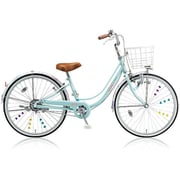 子ども用自転車 Ricorina(リコリーナ) ダイナモランプモデル 22型 変速なし E.Xミストグリーン RC205