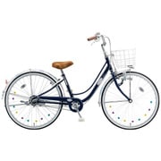 子ども用自転車 Ricorina(リコリーナ) ダイナモランプモデル 24型 変速なし E.Xアメリカンブルー RC405