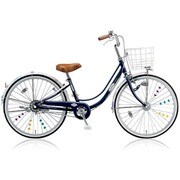 子ども用自転車 Ricorina(リコリーナ) 点灯虫モデル 24型 変速なし E.Xアメリカンブルー RC40T5