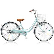子ども用自転車 Ricorina(リコリーナ) ダイナモランプモデル 26型 変速なし E.Xミストグリーン RC605