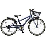 子ども用自転車 クロスファイヤージュニア 点灯虫 22型 外装7段変速 コスモバイオレット CF27T5