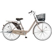 シティサイクル アルミーユ チェーン 点灯虫 24型 変速なし M.Xプレシャスベージュ AU40T5