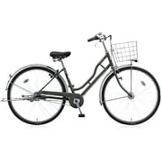 シティサイクル エブリッジH DX 点灯虫 27型 内装3段変速 T.Xマットカーキ DH73T5
