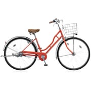 シティサイクル エブリッジH DX 点灯虫 27型 内装3段変速 E.Xフレッシュレッド DH73T5
