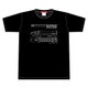 鉄道 Tシャツ N700系のぞみ Sサイズ 黒