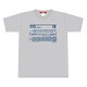 鉄道 Tシャツ 0系こだま Mサイズ グレー