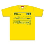 鉄道 Tシャツ 923形ドクターイエロー 140サイズ イエロー