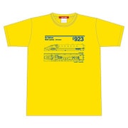 鉄道 Tシャツ 923形ドクターイエロー Sサイズ イエロー