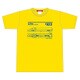 鉄道 Tシャツ 923形ドクターイエロー Mサイズ イエロー