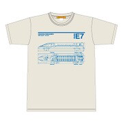 鉄道 Tシャツ E7系北陸新幹線 140サイズ グレー