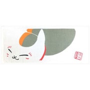 夏目友人帳 ニャンコ先生 ガーゼフェイスタオル [キャラクターグッズ]