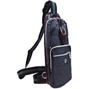 ANNIBALE-F JEANS-BLACK-14 [ボディバッグ]