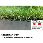 ハイグレード人工芝 LEGEND(レジェンド) 1m×5m 芝丈20mm (防炎) N-LD20-0105