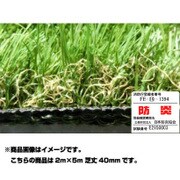 ハイグレード人工芝 LEGEND(レジェンド) 2m×5m 芝丈40mm (防炎) N-LD40-0205