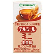 テルミールミニ 麦茶味 125ml×24本 [濃厚流動食品 （のむ・食べる）タイプ]