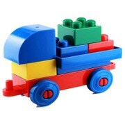 まるぶろ ダンプカー [ブロック玩具]
