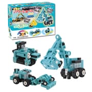 プチリブのりものシリーズ パワーショベル スカイブルー [ブロック玩具]