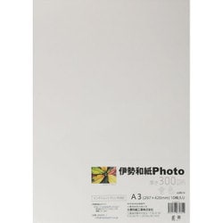 伊勢和紙Photo 雪色 A3 10枚 ky300A3
