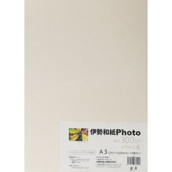 伊勢和紙Photo とりのこ色 A3 10枚 kt300A3