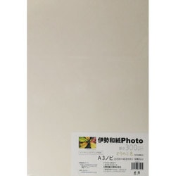 伊勢和紙Photo とりのこ色 A3ノビ 10枚 kt300No