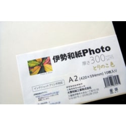 伊勢和紙Photo とりのこ色 A2 10枚 kt300A2