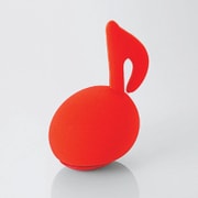 Bluetoothスピーカー Note(ノート) レッド LBT-SPPNOTERD-G