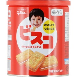 ヨドバシ.com - グリコ Glico ビスコ 保存缶 30枚（5枚×6パック） 通販