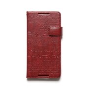 Z6442XZ4 [Xperia Z4用ケース レタリングダイアリー ワイン]