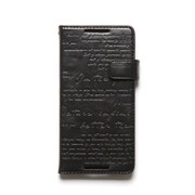 Z6443XZ4 [Xperia Z4用ケース レタリングダイアリー ブラック]