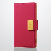 PM-SOZ4PLFBPN [Xperia Z4（SO-03G）用 ソフトレザーケース for Girl ピンク]