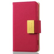 PD-SO04GPLFBPN [Xperia A4（SO-04G）用 ソフトレザーケース for Girl ピンク]