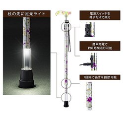 ヨドバシ.com - フランスベッド 光る杖ライトケイン LC-05 SG