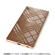 Z622XPZ42 [Xperia Z4 SO-03G/SOV31用 背面デザインフィルム ラインチェック柄]