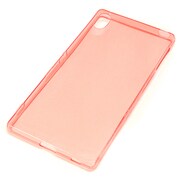 1557XPZ4 [Xperia Z4 SO-03G/SOV31専用 ケース ソフト 薄型TPU クリアピンク]