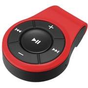 Bluetooth 4.0対応 オーディオレシーバー クリップ付 レッド GH-BHRA-RD