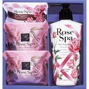 CRS-10 [ローズスパ ギフトセット 石鹸80g×2個 石鹸 30g×1個 ボディソープ 250mL×1本]