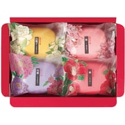 SAK-05 [石鹸ギフト 彩花だより 芍薬(70g)×1 桜(70g)×1 山梔子(70g)×1 椿(70g)×1]
