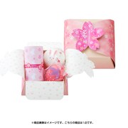 OMB-06 [プチそーぷぎふと 乙女箱 いちごの石けん 27g×1 うさぎの石けん 50g×1 和はんかち×1枚]