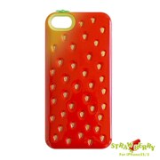 HI01TB001 [iPhone SE/5s/5用 ケース ポッピンストロベリー レッド]