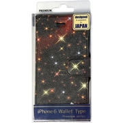 PM-CO-15-1005 [手帳型iPhone 6/6s 4.7インチ専用ケース 宇宙＃2(ブラック)]