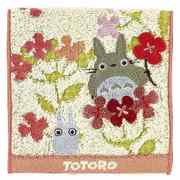 600006000 [ジブリがいっぱい ポケット付タオル 花トトロＮ ピンク]