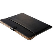 MACBOOK 12インチ用 エコレザーブックスリーブ ブラツク TR-BSMB12E-BK