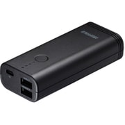 スマートフォン/タブレット用 モバイルバッテリー 5200mAh ブラック BSMPB5201P2 BK